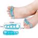 Buy 2 Pairs Gel Toe Separators Relief for Overlapping & Curved Toes | Pain Protection for Men & Women - International Shipping - Buy Online on GoSupps.com
