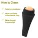 Natural Volcanic Stone Oil Absorbing Roller | Mini Massager for Facial Oil Control - Black Face Roller & Remove Stick - Buy Online on GoSupps.com