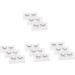 FOMIYES 12 Pairs Sequin False Eyelashes Fake Lashes Flower False Eyelashes False Lashes Fake Eyelashes Pride Makeup Cosplay Lashes Color Lashes Lashes with Color Sequins Lashes Lashs Heart - Buy Online on GoSupps.com