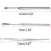 2Sets Stainless Steel Ear Wax Removal Tools Kit Hygiene Care Spiral Spring Curette Earpick Cleaning Spoons with Brush - Buy Online on GoSupps.com