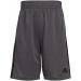 adidas Youth 2-Pack 3 Stripes Shorts in Black/White & Dark Grey/Black - Size Large - Buy Online on GoSupps.com