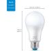 WiZ Connected 60W Daylight Smart WiFi Light Bulb | Dimmable 5000K | Compatible with Alexa & Google Home | No Hub Required | 1 Count - Buy Online on GoSupps.com