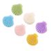 Beaupretty 6pcs Natural Konjac Facial Sponges - Reusable Shell Shape for Deep Cleansing, Exfoliating, and Massage | Face Sponge Set - Buy Online on GoSupps.com