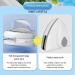 ZABEES Magnetic Window Cleaner Automatic Water Outlet Glass Wiper Adjustable Super Strong Magnet Double Glass Water 3mm-35mm 15-26mm - Buy Online on GoSupps.com