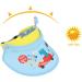 Happy Cherry Children's Tennis Cap - Adjustable UV Protection Sun Visor for Boys & Girls | Light Blue Summer Hat for Baseball Golf & Beach Activities - Buy Online on GoSupps.com