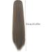 Extension Synthetic 22Inch Long Straight Fake Ponytail For Women Solid Color Tailorable Heat Resistant Hair Extensions For Makeup Hairstyling 1 Style 1 - Buy Online on GoSupps.com