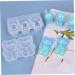 Zerodeko 2pcs Doll Silicone Mold Silicone Molds Easter Cake Baking Mold 3D DIY Baking Mold Animal Accessories - Buy Online on GoSupps.com