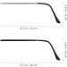 Healvian Universal Glasses Arm Legs - 2 Pairs for Enhanced Comfort & Style | International Shipping Available - Buy Online on GoSupps.com