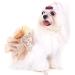 Sequin Silky Tutu Dog Dress Princess Costume - L Gold - Buy Online on GoSupps.com