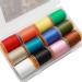Hercules 140D Fly Tying Thread - 12 Colors Non Waxed - Fly Tying Wires Kit for Dry Wet Flies - Buy Online on GoSupps.com