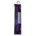 Hair Extension Storage Bag Wig Holder Storage | PVC Space-Saving Design Extra Long Wig Organizer For Men Women Travel Friendly Purple