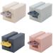 Toothpaste Squeezer 4 Pcs Multifunction Manual Rotate Toothpaste Holder Stand Bathroom Organizer,Saves Toothpaste and Creams