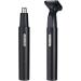 USB Rechargeable 2-in-1 Nose and Ear Hair Trimmer - Waterproof Dual Edge Blades Nose Hair Remover for Women and Men - Ideal for Hotel and Bathroom Use