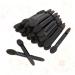 Baluue 200 Pcs Eye Shadow Applicator Double-end Eyeshadow Sponge Eyeshadow Makeup Brushes Black - Buy Online on GoSupps.com