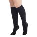 Fyearfly Medical compression stockings sports compression stockings support knee socks 23 to 32 mmHg oversize black knee -high compression stockings for varicose veins (3xl)