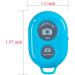 AngelReally Wireless Camera Shutter Remote Control for Smart Phones - iOS/Android Compatible (1 Pink + 1 Blue) - Buy Online on GoSupps.com