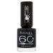 Rimmel 60 Seconds Nail Polish Black Out Black out 8 ml (Pack of 1)