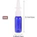 EXCEART Refillable Nasal Spray Bottle - Durable Blue Nose Spray Bottle (Plastic) - Buy Online on GoSupps.com