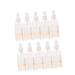 Housoutil 10 Pcs Cosmetic Travel Spray Bottle 30ml Transparent