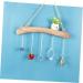 STOBAZA Keychain Display Stand Bracelet Holder Earring Holder Hanging Organizer Pendant Hook up Simple - Buy Online on GoSupps.com