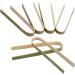Buy Lubrol Pack: 120 Eco-Friendly Mini Bamboo Tongs (4 inches) - Sustainable One-Way Utensils for International Shipping - Buy Online on GoSupps.com