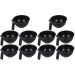 LALAFINA 10pcs Dyeing Tools Tinting Hair Painting Mixing Use Salon Thickened Professional Baber Supplies Bowls Shop Barber Dye Hairdressing Diy Bowl Hairstyling Tint Pigment Color Random 15X13X6CMx2pcs Random Colorx2pcs