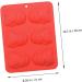 KICHOUSE Christmas Decor Christmas Baking Molds Silicone Molds Ice Cubes Chocolate Pastry Mould Cake Mold Mousse Mold Fudge - Buy Online on GoSupps.com