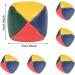 Anntim 12 Piece Juggling Balls Set - Colorful Patchwork Balls for Kids & Beginners | Ideal for Circus Games & Fun Activities - Buy Online on GoSupps.com