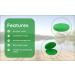 SmileSupplies Slim Aligner Case & Retainer Box - Green Dental Orthodontic Case with Cotton Bag (Pack of 2) - Perfect for Travel & Hygiene - Buy Online on GoSupps.com