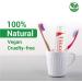 Vicco Vajradanti Herbal Toothpaste - 18 Herbs & Barks (Pack of 3 | 150g Each) | Exported by Behal International - Best Herbal Oral Care - Buy Online on GoSupps.com