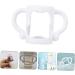 Toyvian 2pcs Bottle Handle Toys for Hands Free Bottle Drink Bottle with Handle Bottle Holder Grip Bottles Catcher Feeding Bottle Travel Cup White - Buy Online on GoSupps.com