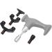 Deep Tissue Massage Device | Muscle Massage Pistol for Pain Relief - Gray (4.92 x 4.72 x 0.98 inches) | Perfect for Legs Thighs Arms Back & Neck - Buy Online on GoSupps.com