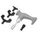 Verdant Touch Hand massager for pain relief T-shape depth tissue massage tool muscle massage gun for legs arm acupressure physiotherapy massage device gray