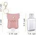 LDIWEE Hand Sanitizer Holder 3 Pack - Portable Squeeze Bottles 2oz with Leather Case Keychain - Buy Online on GoSupps.com