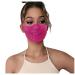 Bobolover - Network Mask Mouth Protection Washable Protective Mask Mund -nose protection Narrow Mask breathable reusable mask for women men (pink 22x14.5cm)