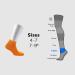 Cosyfeel Women Loose Diabetic Socks | 4-Pack Neuropathy Ankle Socks for Ladies | Super Soft Eco-Friendly Bamboo Material | Durable with Seamless Toe | Multicolour Patterns | 4 Seasons 4-7 ORANGE PEEL - Buy Online on GoSupps.com