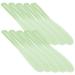 Baluue 10pcs Tool Stick Makeup Mixing Spatula Face Mask Mixing Tools Spatula Scoops Pp re-usable 20.5x3x0.6cm Green