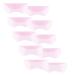 WEKON 30 pieces silicone eyelashes perming tortoisy pads SS/M/L/LL eyelash shaft curling false eyelashes umbrella support silicone pads eyelashes permanent wave curl curler pads pads props lash lift