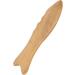 Jauarta Holz-Gua-Sha Board - Fish Shape Wooden Massager for Face & Body Relaxation | Universal Gua Sha Tool - Buy Online on GoSupps.com