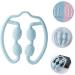JOJOFUNY Yoga Massager - 2 Pack Muscle Roller - Pain Relief & Relaxation for Legs Neck & Shoulders - Best Anti-Roller Massage Device | International Shipping - Buy Online on GoSupps.com