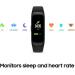 Samsung Galaxy Fit Bluetooth Fitness Tracker - Black SM-R370NZKAXAR (Renewed) | Shop Now - Buy Online on GoSupps.com