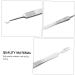 DRESSOOS 6 Pcs Clip Blackhead Extraction Tool Stainless Pimple Remover Extractor Silver Stainless Steel - Buy Online on GoSupps.com