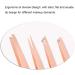Slant Tip Tweezer Small Size Stainless Steel Tweezer Rose Gold Anti-Rust for Makeup Lovers Performence Makeup - Buy Online on GoSupps.com