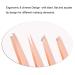 Professional Rose Gold Stainless Steel Tweezers Set - Sloping Tip Eyebrow Hair Remover Makeup Tools - 4 Pieces for At Home & Gift - Buy Online on GoSupps.com