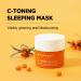 Nightingale C Toning Sleeping Mask | Overnight Face Mask with Vitamin C Niacinamide AHA BHA PHA & Hyaluronic Acid | Brightening & Moisturizing Korean Skin Care - Buy Online on GoSupps.com