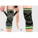 Knee Sleeve Compression Fit Support for Joint Pain and Arthritis Relief - Green, Size M - Buy Online on GoSupps.com