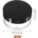 SOESFOUFU Travel Powder Containers Skincare Travel Containers Powder Travel Container Travel Makeup Container Powder Puff Container Makeup Containers Portable Travel Size Container - Buy Online on GoSupps.com