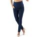 MAMAJEANS Venezia - Maternity Skinny Pants Comfort Elasticity and Fashionable fit for The Perfect Maternity wear - Made in Italy (XS - 6 Midnight Blue)