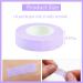 EBANKU 6 Rolls Lash Extension Under Eye Tape - Breathable Fabric Micropore Adhesive Tape for Eyelash Extensions - Purple - Buy Online on GoSupps.com