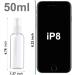 3 Pack 50ml Fine Mist Mini Spray Bottles - Refillable Reusable Atomizer Travel Bottles for Liquid - Clear - Buy Online on GoSupps.com